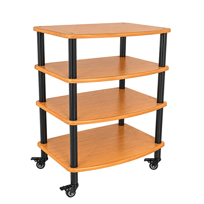 KOZMOS KS-AR001 Tekerlek Opsiyonlu Hi-Fi Rack Stand Natural